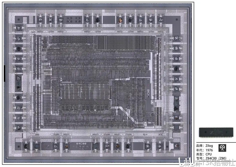 CMOS版Z84C00核心图（1K精度）