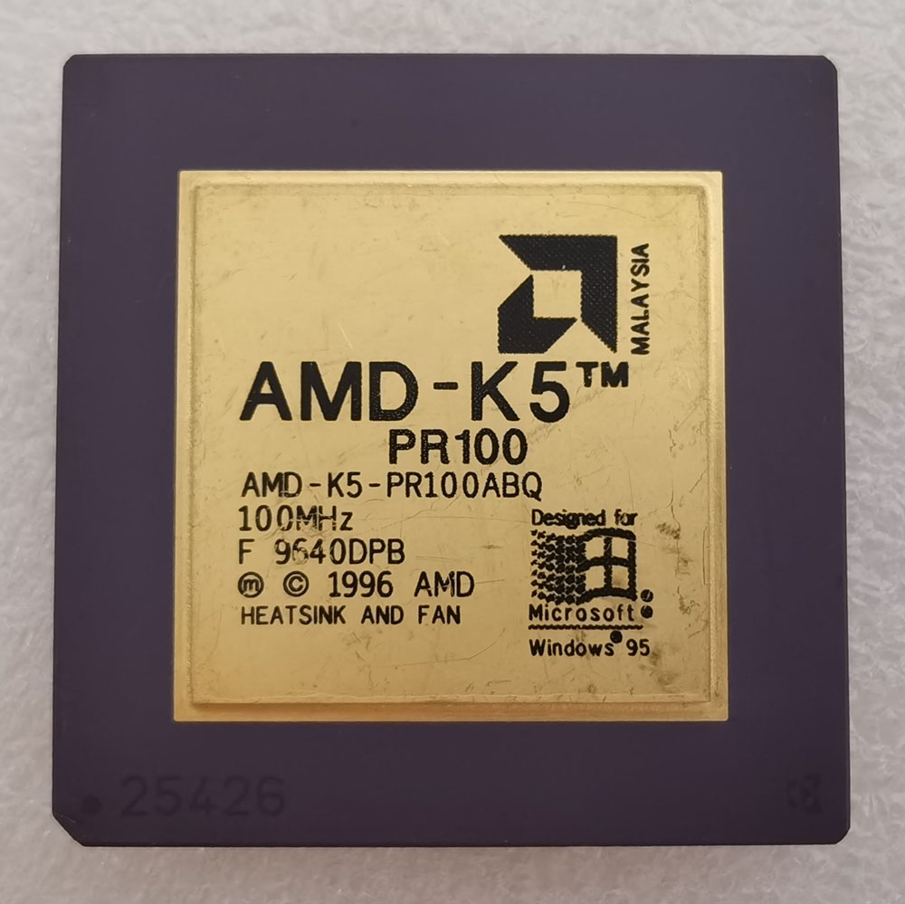 AMD-K5-PR100ABQ 正面