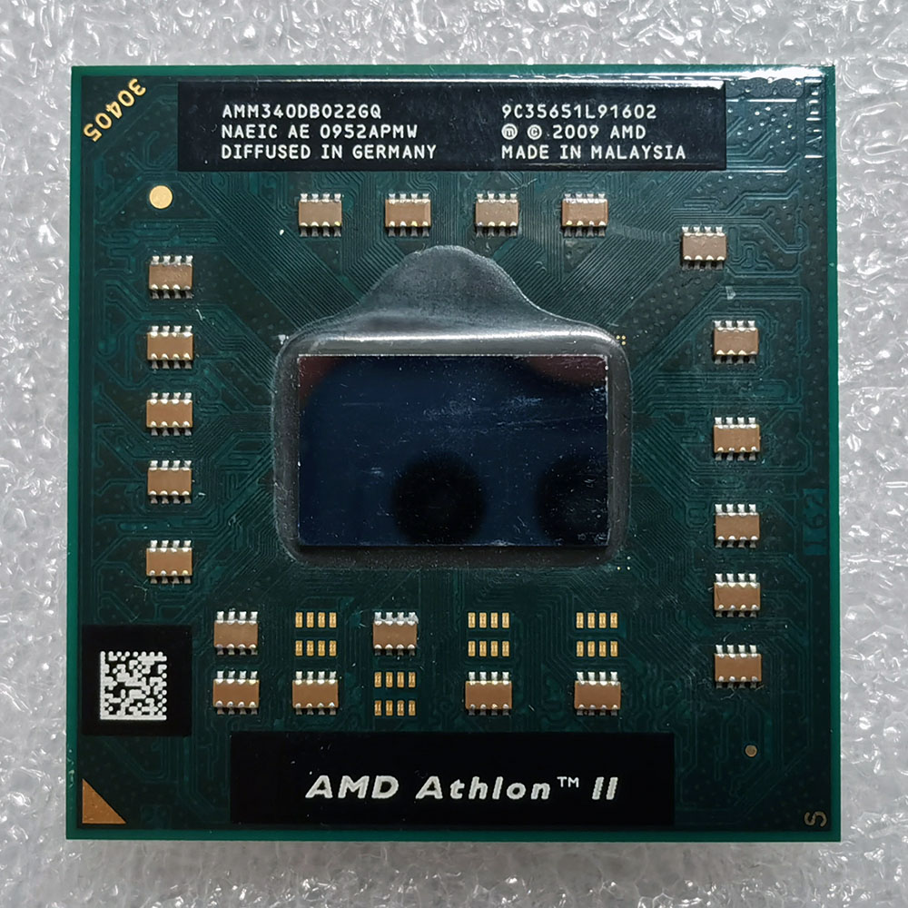 AMD Mobile Athlon II M340 正面