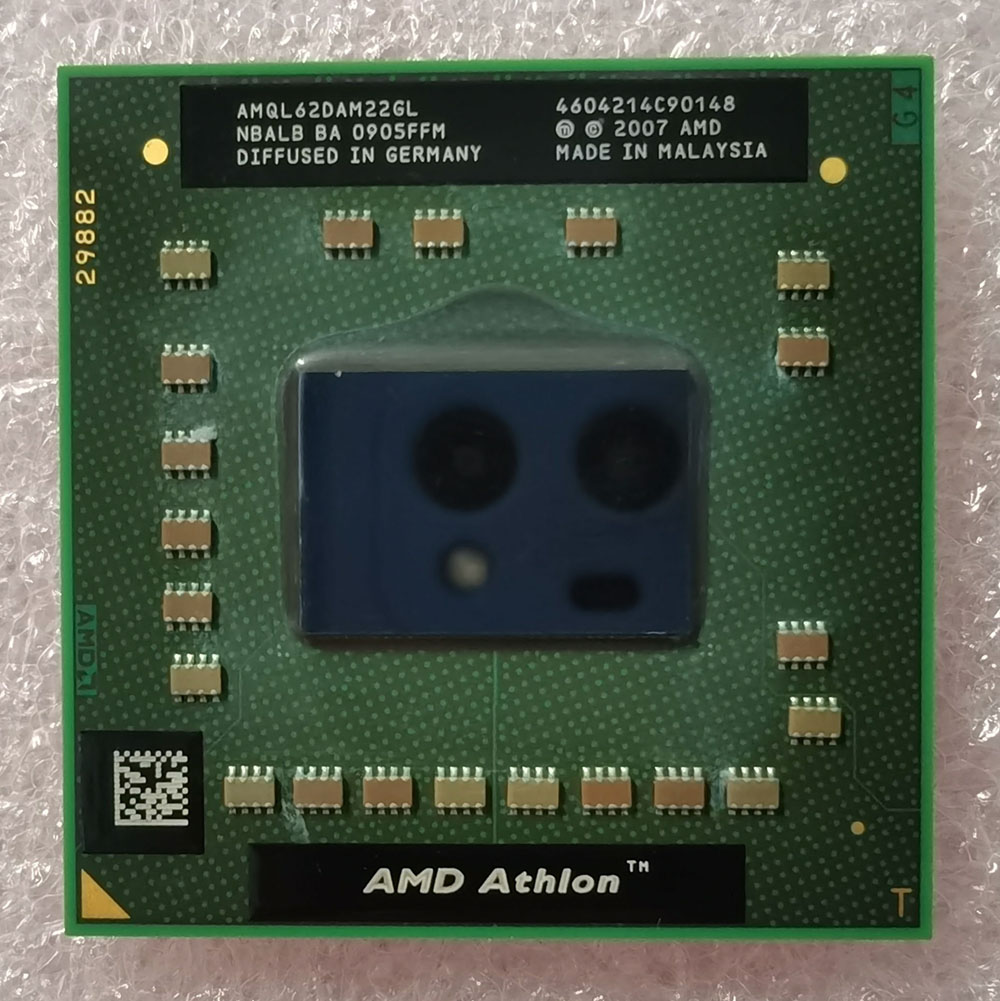 AMD Mobile Athlon X2 QL-62 正面
