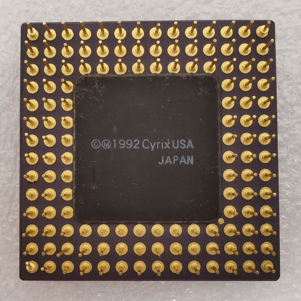 Cyrix Cx486DLC-33GP OEM 反面