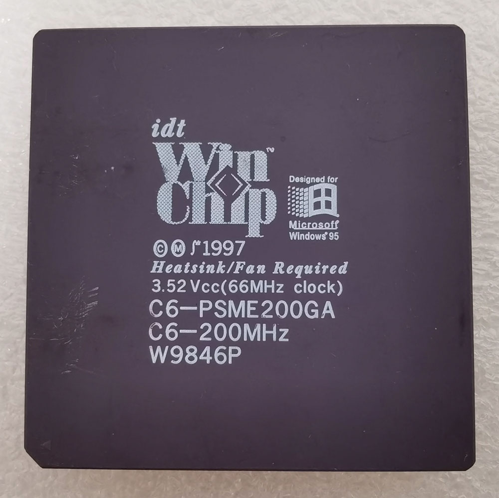 IDT WinChip C6-PSME200GA 正面