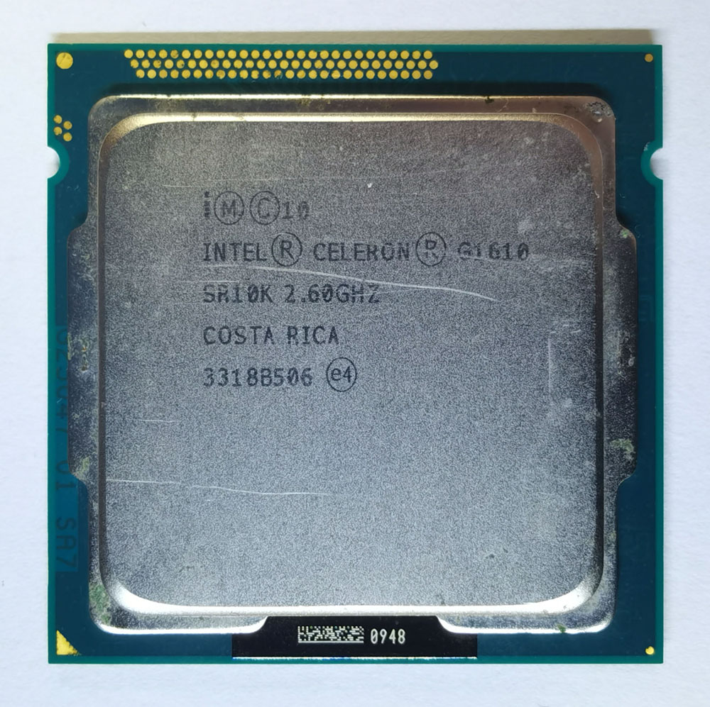 Intel Celeron G1610 正面