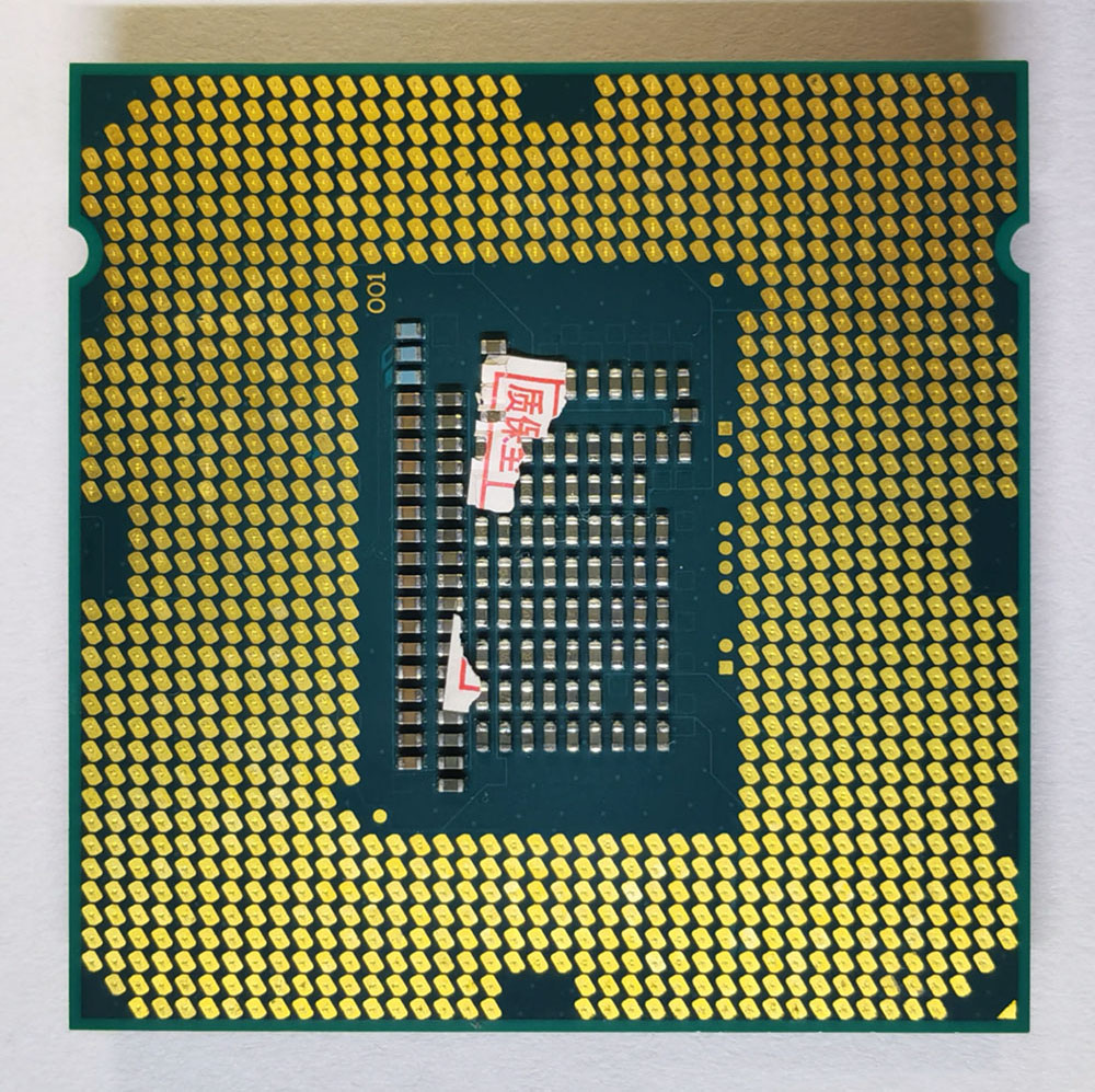 Intel Celeron G1610 反面