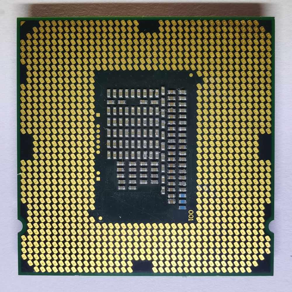 Intel Celeron G550 反面