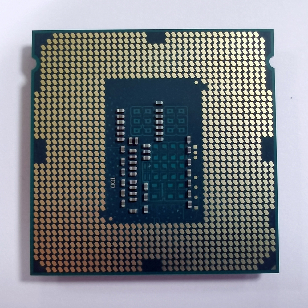 Intel Core i3-4160 反面