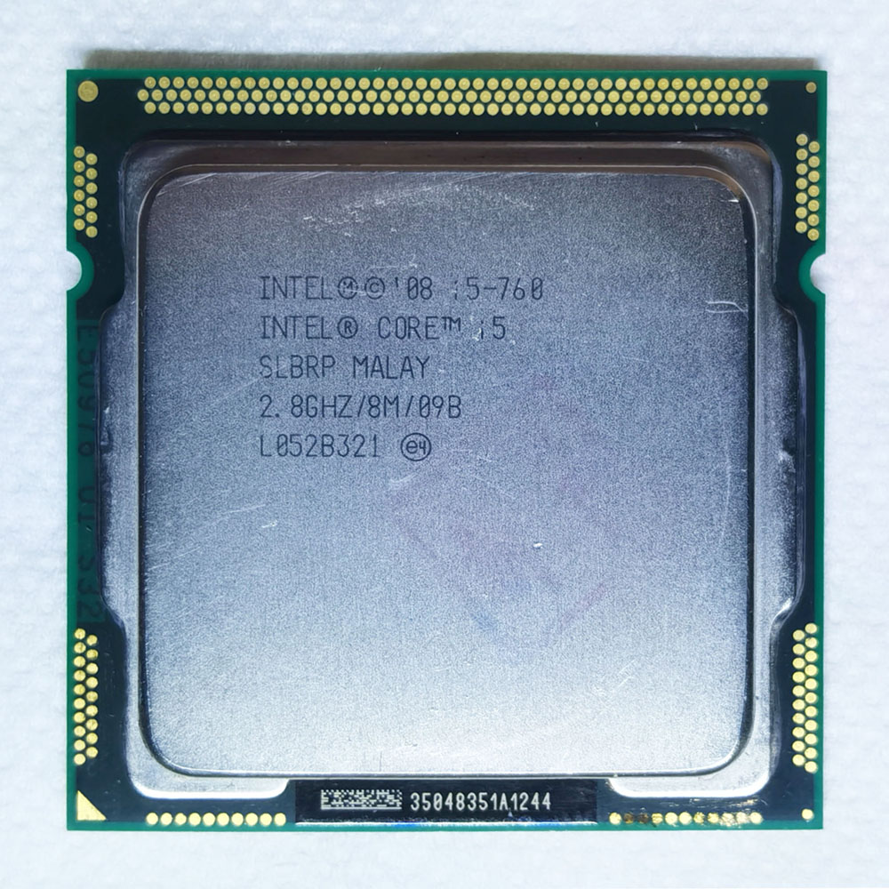 Intel Core i5-760 正面