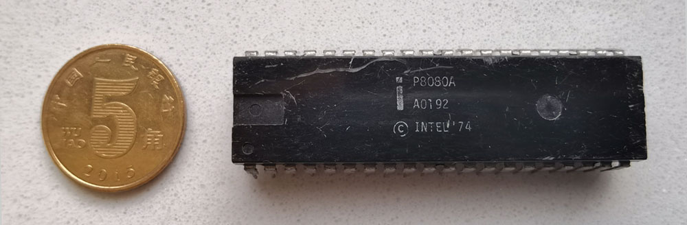 Intel P8080A 正面