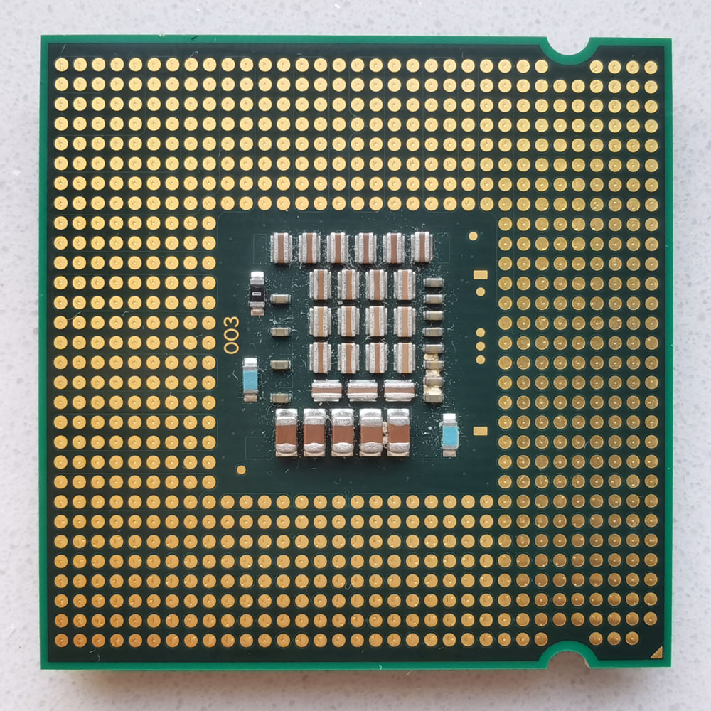 Intel Pentium Dual Core E5200 反面