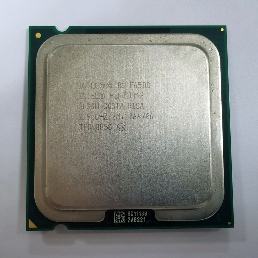 Intel Pentium Dual Core E6500 正面