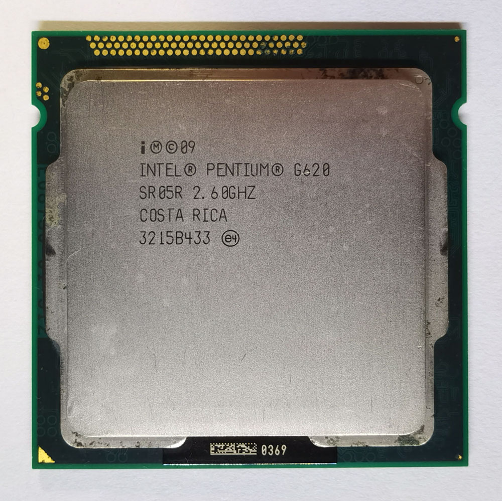 Intel Pentium G620 正面
