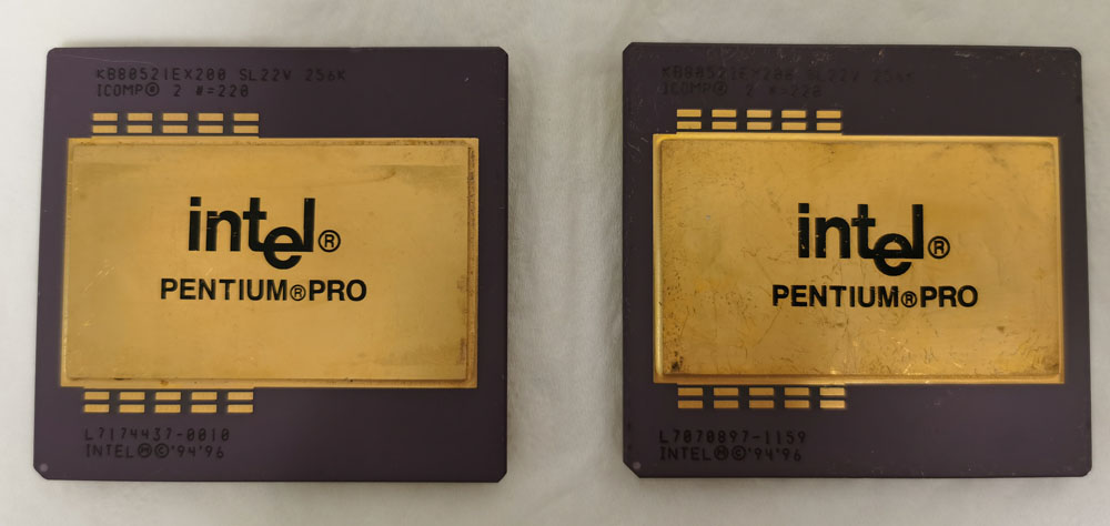 Intel Pentium Pro KB80521EX200 正面