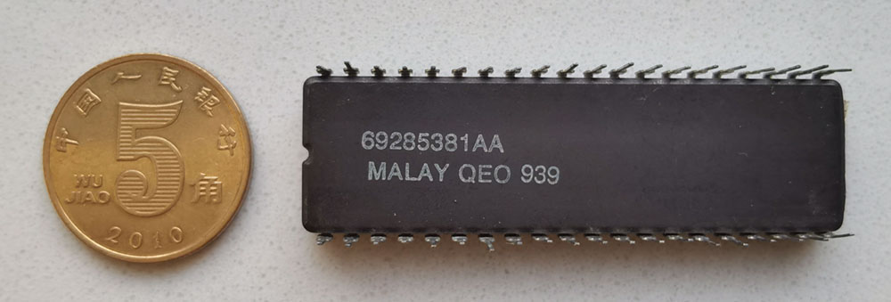 Intel TD8087-2 反面
