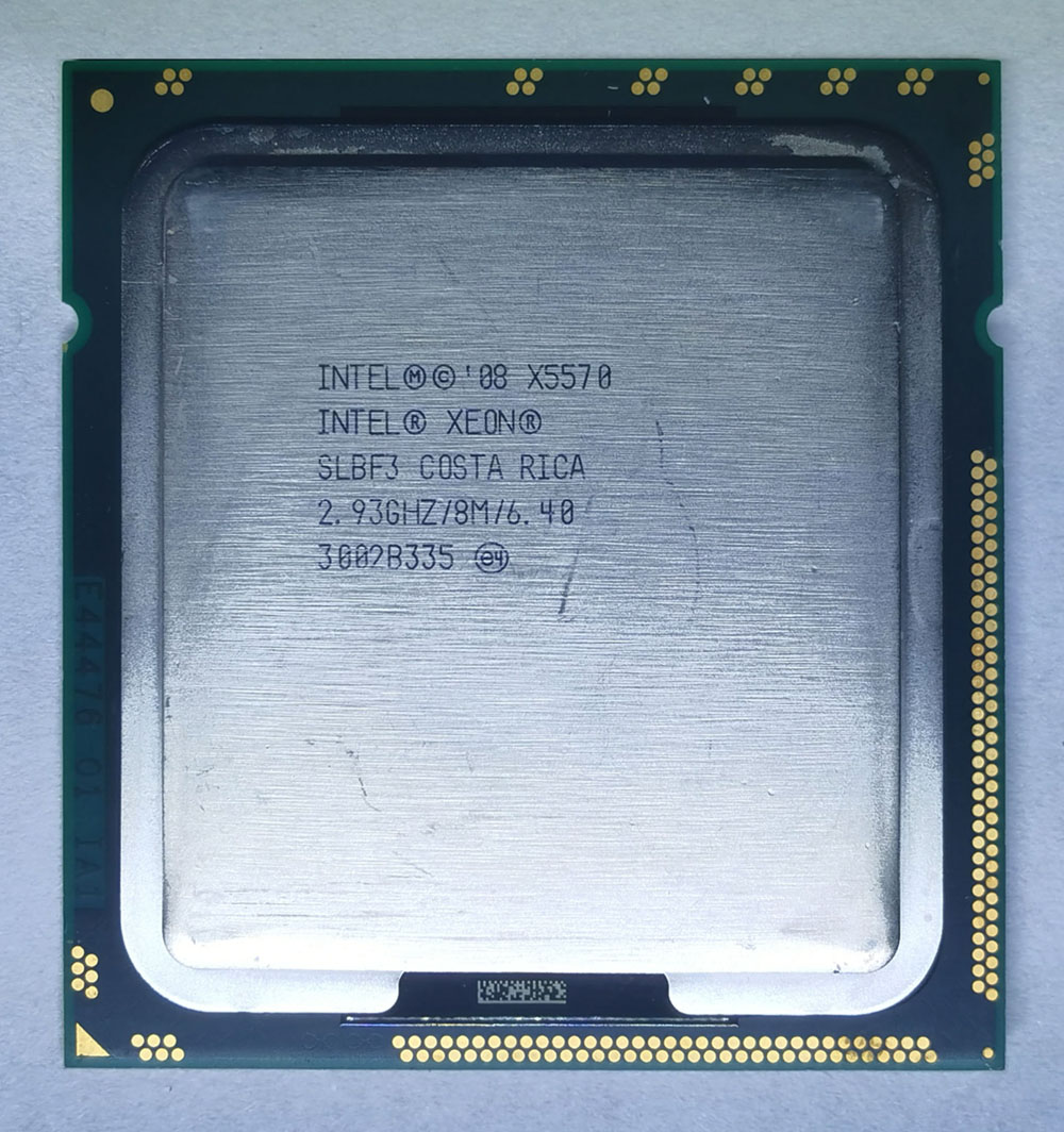 Intel Xeon X5570 正面