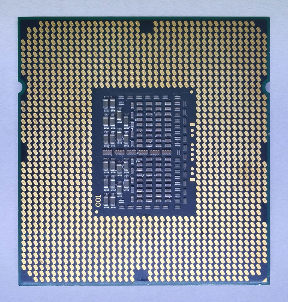 Intel Xeon X5570 反面
