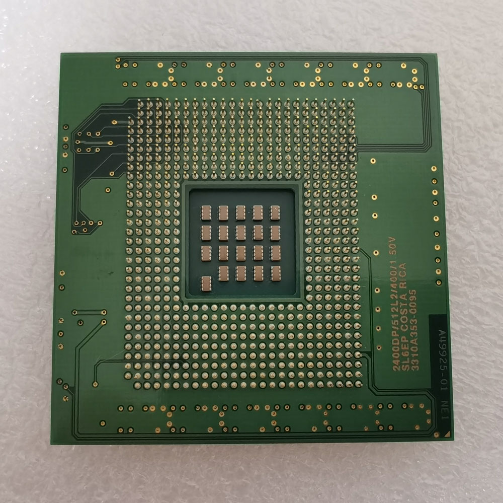 Intel Xeon 2400DP 2.4GHz 反面