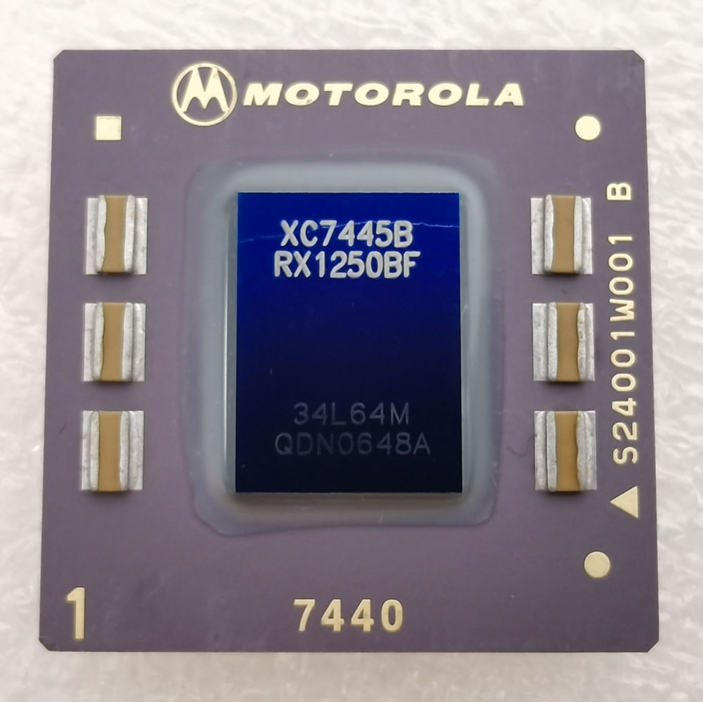 MOTOROLA PowerPC 7440(G4) XC7445B RX1250BF 正面